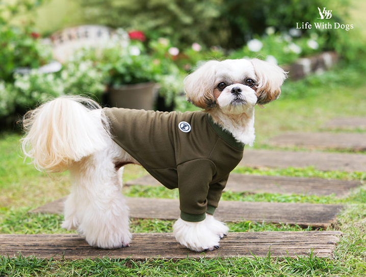 犬と生活 バグガードTシャツ 【犬服,夏服,防虫対策,防虫ウェア】
